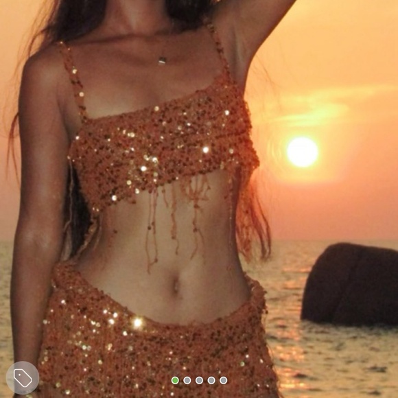 Chalay crochet sparkle sequin “Glow” Set - Picture 3 of 8